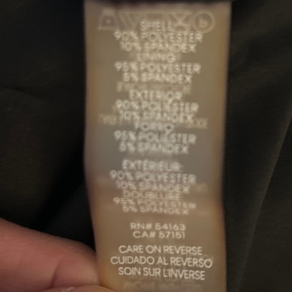 Calvin Klein Black Velvet Skirt - Picture 7 of 9